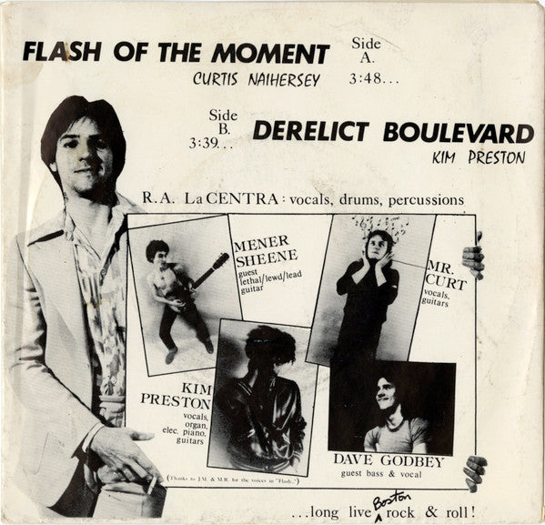 Pastiche (2) : Flash Of The Moment (7", Single)