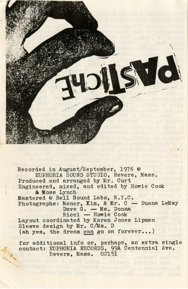 Pastiche (2) : Flash Of The Moment (7", Single)