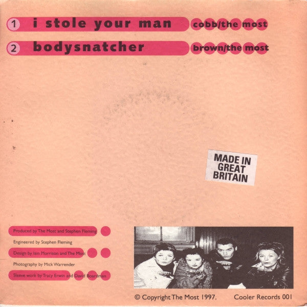 The Most (11) : I Stole Your Man / Bodysnatcher (7", S/Sided, Single)