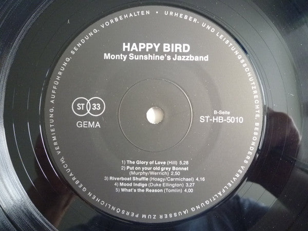 Monty Sunshine's Jazz Band : The Glory Of Love (LP)