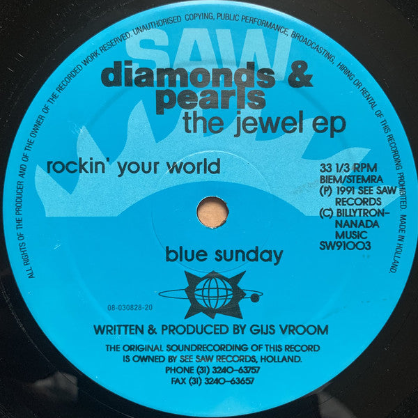 Diamonds & Pearls : The Jewel EP (12", EP)