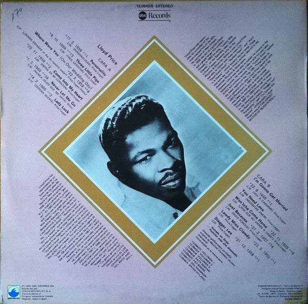 Lloyd Price : Los Grandes Mitos Del Rock And Roll (LP, Comp)