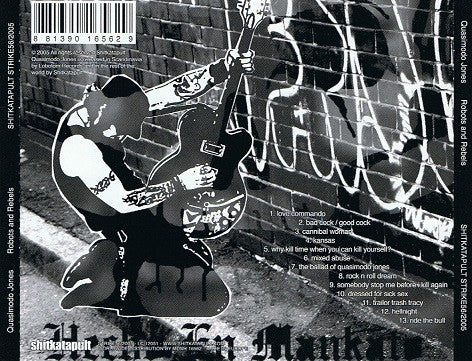 Quasimodo Jones : Robots & Rebels (CD, Album)