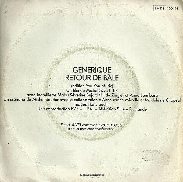 Patrick Juvet : L'amour Des Femmes (7", Single)