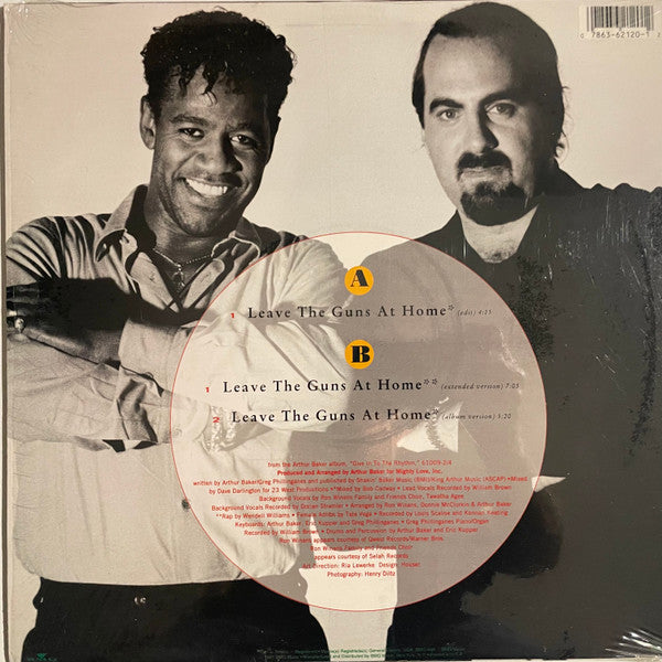 Arthur Baker featuring Al Green : Leave The Guns At Home (12")