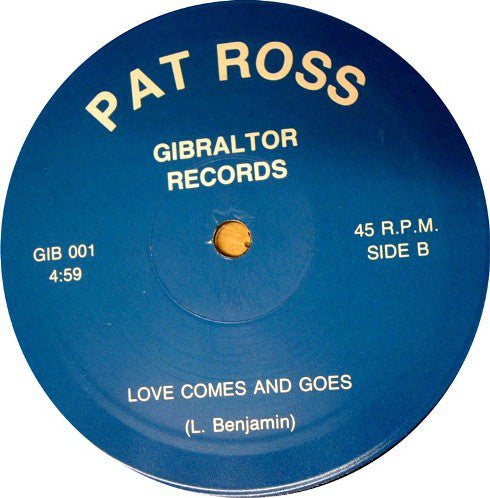 Pat Ross : I'm A Woman (12")
