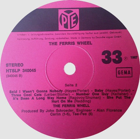 The Ferris Wheel : Can't Break The Habit (LP, Album)