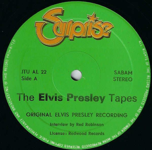 Elvis Presley : Elvis Tapes (LP)