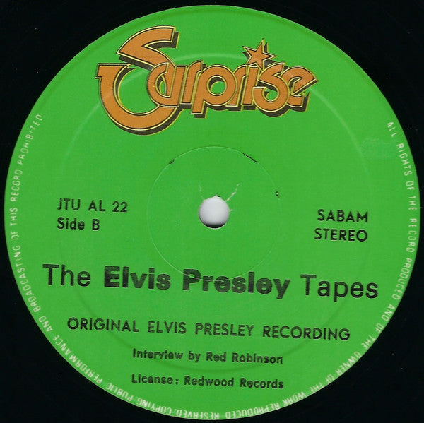 Elvis Presley : Elvis Tapes (LP)