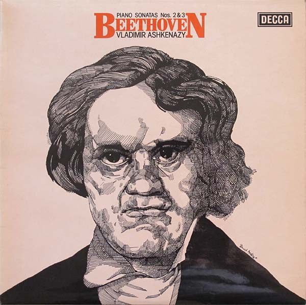Ludwig van Beethoven, Vladimir Ashkenazy : Piano Sonatas Nos. 2 & 3 (LP)