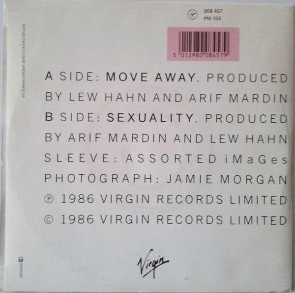 Culture Club : Move Away (7", Single)