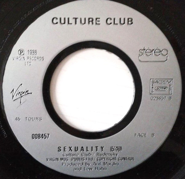 Culture Club : Move Away (7", Single)