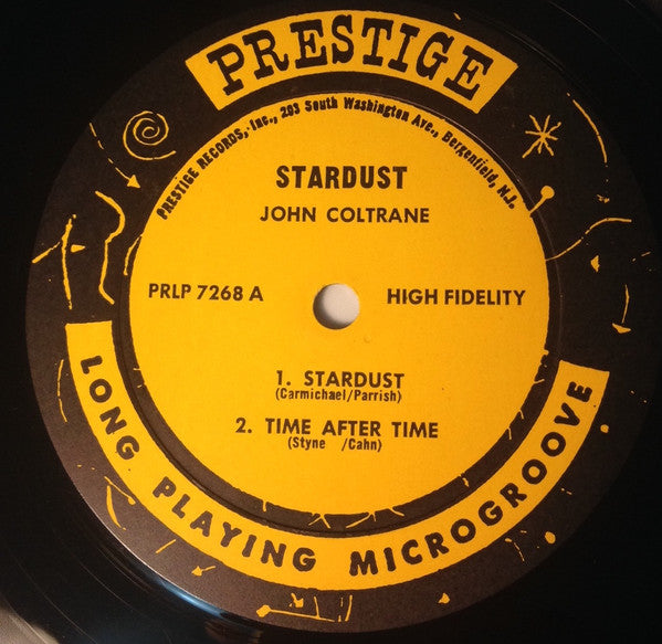 John Coltrane : Stardust (LP, Album, Mono)