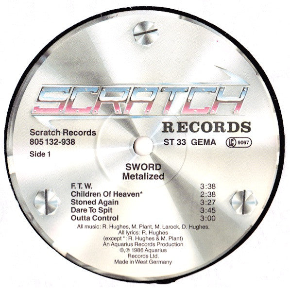 Sword (2) : Metalized (LP, Album)