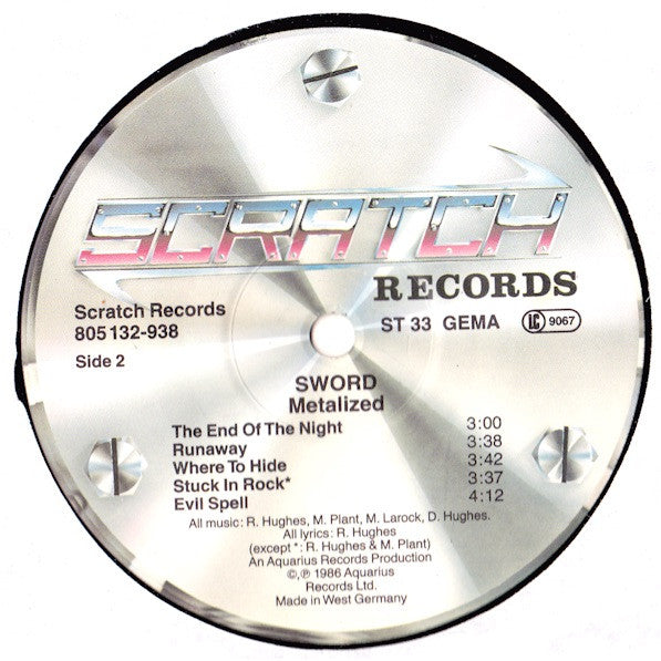 Sword (2) : Metalized (LP, Album)