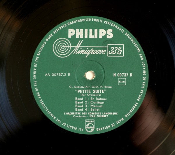 Claude Debussy, Gabriel Fauré : Petite Suite For Orchestra / Pelléas Et Mélisande (Suite For Orchestra Op. 80) (10")