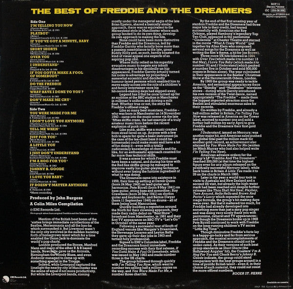 Freddie & The Dreamers : The Best Of Freddie And The Dreamers (LP, Comp)