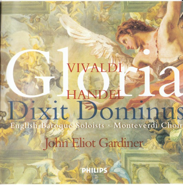 Antonio Vivaldi, Georg Friedrich Händel / The English Baroque Soloists, The Monteverdi Choir, John Eliot Gardiner : Gloria / Dixit Dominus (CD, Album)