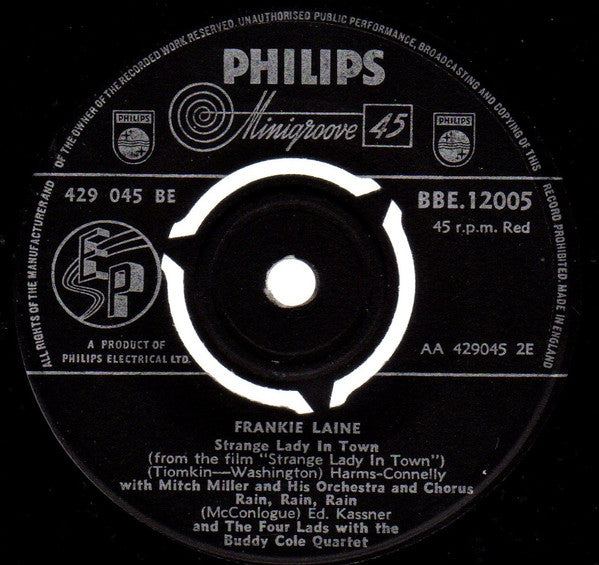 Frankie Laine : Frankie Laine (7", EP)