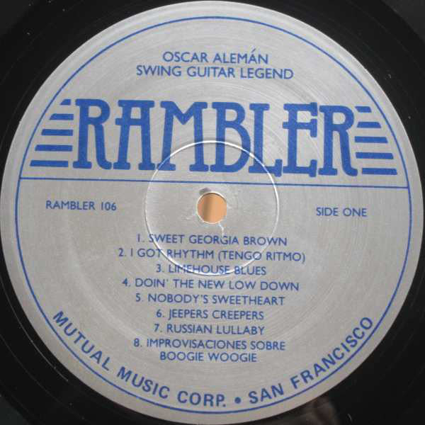 Oscar Aleman : Swing Guitar Legend (Paris, Copenhagen, Buenos Aires 1938-1945) (LP, Comp)
