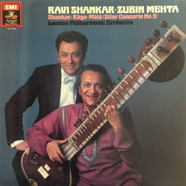 Ravi Shankar • Zubin Mehta, London Philharmonic Orchestra : Rāga-Mālā (Sitar Concerto No. 2) (LP, Album)