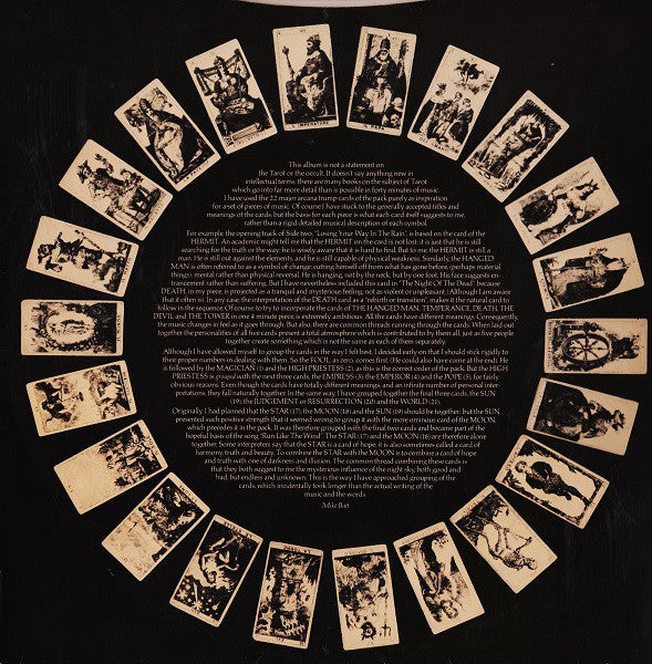 Mike Batt And Friends : Tarot Suite (LP, Album, Gat)