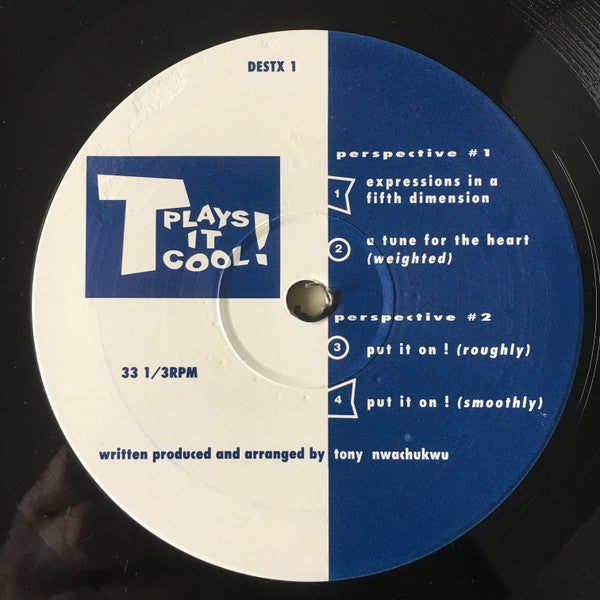 T Plays It Cool : Two Sides Of A Story EP (12", EP, Ltd)