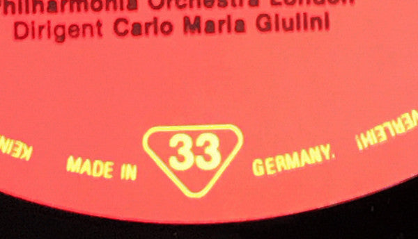 Itzhak Perlman, Carlo Maria Giulini, Philharmonia Orchestra : Beethoven: Violinkonzert (LP)