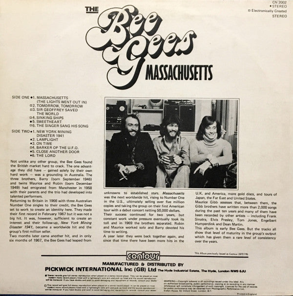 Bee Gees : Massachusetts (LP, Comp, RE)