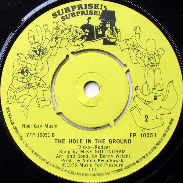 Mike Nottingham : Right Said Fred And The Hole In The Ground (7", Single)