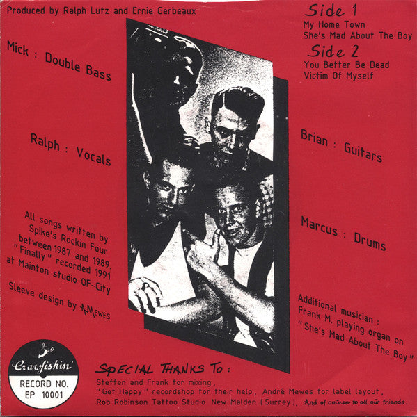 Spike's Rockin 4 : "Finally" EP (7", EP)