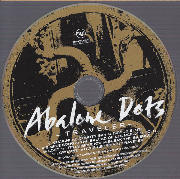 Abalone Dots : Traveler (CD, Album)