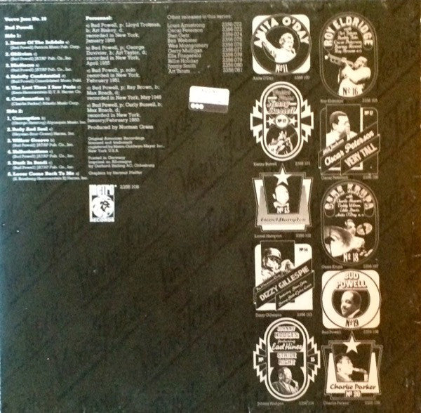 Bud Powell : Verve Jazz No. 19 (LP, Comp)