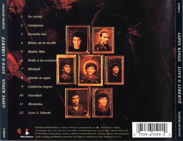 Gipsy Kings : Love & Liberté (CD, Album)