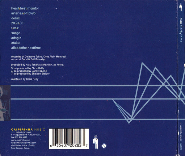 Atau Tanaka : Biorhythms (CD, Album)