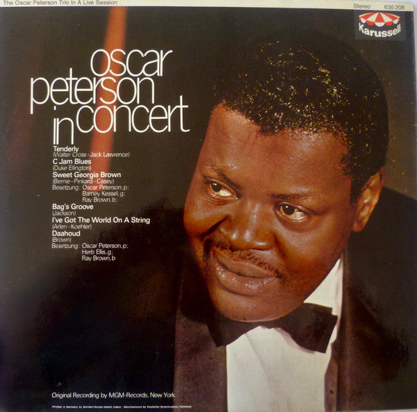 Oscar Peterson : In Concert (LP, Comp)