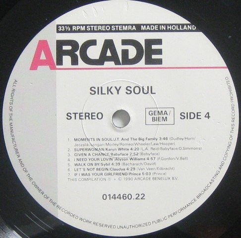 Various : Silky Soul (2xLP, Comp)