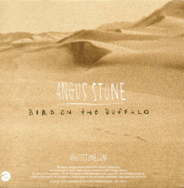 Angus Stone : Bird On The Buffalo (CD, Single, Promo)