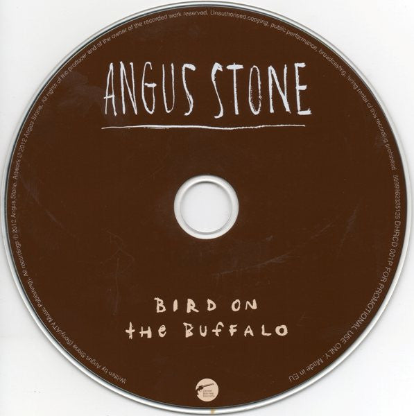 Angus Stone : Bird On The Buffalo (CD, Single, Promo)