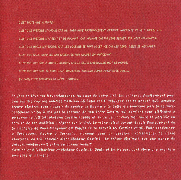 Various : Les Mille Et Une Vies D'Ali Baba (Une Musicale Comédie) (CD)