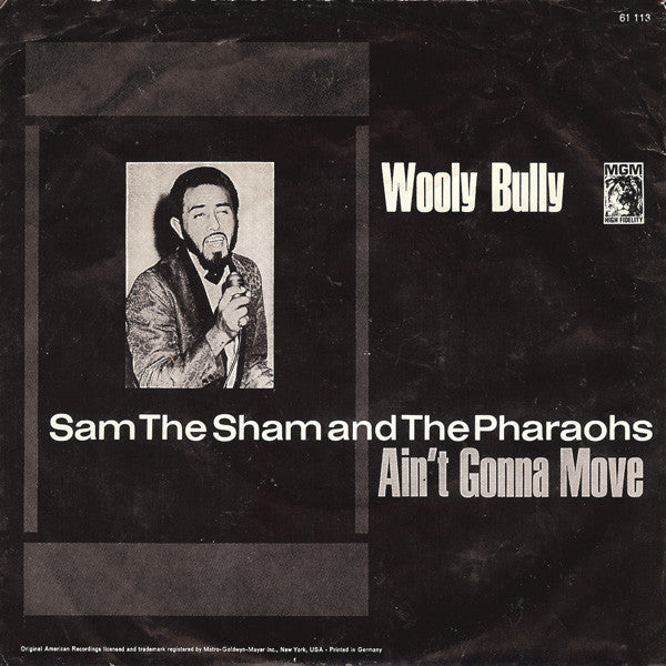 Sam The Sham And The Pharaohs* : Wooly Bully (7", Single, Mono)