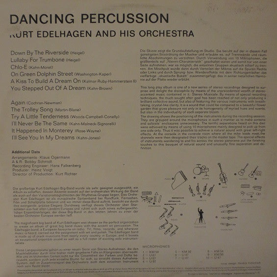 Orchester Kurt Edelhagen : Dancing Percussion (LP, Album)