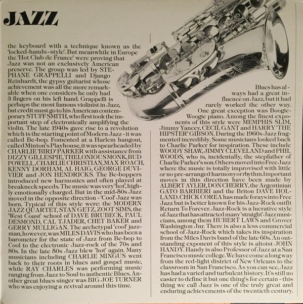 Chick Corea - Dave Holland - Hubert Laws - Woody Shaw - Gato Barbieri / Don Cherry - Albert Ayler - John Handy Quintet - Various : Jazz Giants (2xLP, Comp)