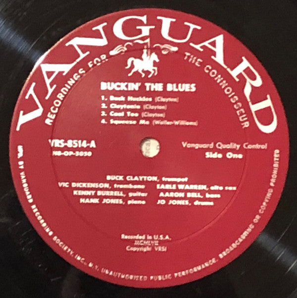 The Buck Clayton Septet : Buckin' The Blues (LP)