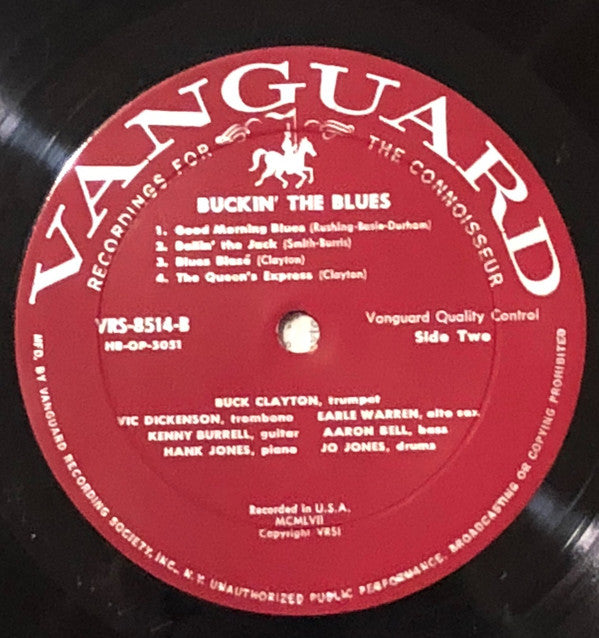 The Buck Clayton Septet : Buckin' The Blues (LP)
