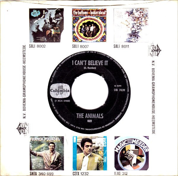 The Animals : We've Gotta Get Out Of This Place (7", Single)