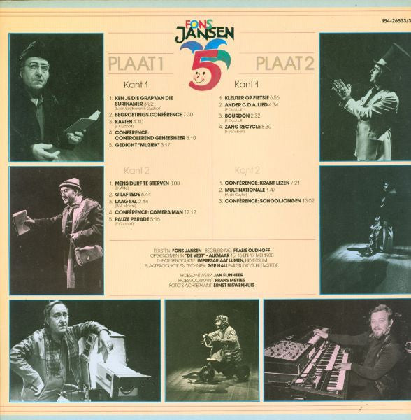 Fons Jansen : Fons Jansen 5 (2xLP, Album)