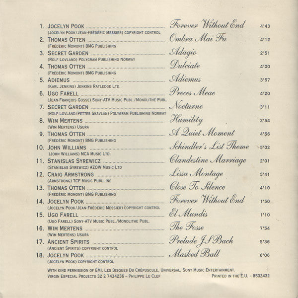 Various : Pieter Porters Presents Pictures Of Passion (CD, Comp, Promo)