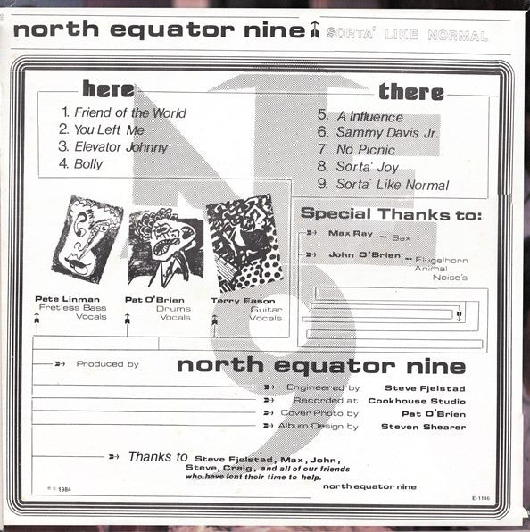 North Equator Nine : Sorta' Like Normal (LP, Album)