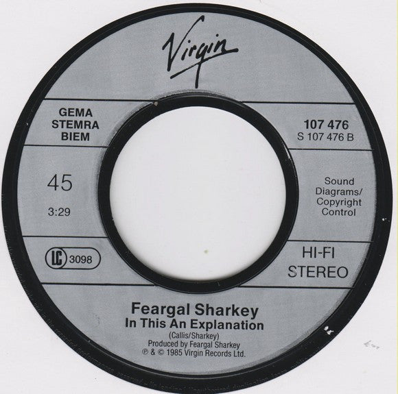 Feargal Sharkey : Loving You (7", Single)